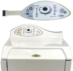 22004444/33002536/22004445/33002537 Dryer Touch Control Panel Range Membrane Switch Touchpad Compatible with Maytag MDE5500AYW,MDG5500AWW,MDE5500AZW,MDE5500AYQ,MDG5500AWQ,MDE5500AZQ 22004444/33002536/22004445/33002537 Dryer Touch Control Panel Range Membrane Switch Touchpad Compatible with Maytag MDE5500AYW,MDG5500AWW,MDE5500AZW,MDE5500AYQ,MDG5500AWQ,MDE5500AZQ