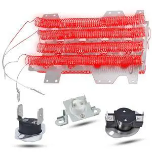 Dryer Heating Element Replaces For Samsung DV48J7770EP/A2 DV45K6200EW/A3 DVE52M7750V/A3 DV45H6300EG/A3 DVE52M8650V/A3 DVE45R6300V/A3 DV45K7600EW/A3 DVE54M8750W/A3 DVE45R6300W/A3 DVE54M8750V/A3 Dryer Dryer Heating Element Replaces For Samsung DV48J7770EP/A2 DV45K6200EW/A3 DVE52M7750V/A3 DV45H6300EG/A3 DVE52M8650V/A3 DVE45R6300V/A3 DV45K7600EW/A3 DVE54M8750W/A3 DVE45R6300W/A3 DVE54M8750V/A3 Dryer