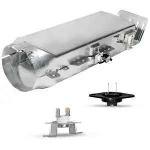 3 Wire Dryer Heating Element for Samsung DV48J7770EP DV45K6200EW DV45K7600EW | Fits Samsung DVE52M7750V, DV45H6300EG, DVE52M8650V, DVE45R6300V, DVE54M8750W dryer heating element thermostat kit 3 Wire Dryer Heating Element for Samsung DV48J7770EP DV45K6200EW DV45K7600EW | Fits Samsung DVE52M7750V, DV45H6300EG, DVE52M8650V, DVE45R6300V, DVE54M8750W dryer heating element thermostat kit