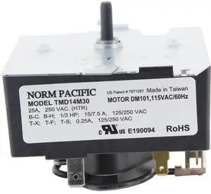 234D2377P004 - Dryer Timer Control Replaces GE General Electric Hotpoint Norm Pacific WE04X24550 PS11763064, AP6031056-1 Works in GTD42GASJWW, GTD42GASJWW, XTD72E8SSTWS, ETD48XGASWWB, & More 234D2377P004 - Dryer Timer Control Replaces GE General Electric Hotpoint Norm Pacific WE04X24550 PS11763064, AP6031056-1 Works in GTD42GASJWW, GTD42GASJWW, XTD72E8SSTWS, ETD48XGASWWB, & More