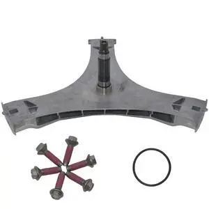 DC97-16509B washer flange shaft assembly Compatible with Samsung washing machine &Hex Spider Bolts DC60-40137A (6 pcs) & O-Ring 6044-001152 Fixes Vibration,Noise,No Spin,Smoke DC97-16509B washer flange shaft assembly Compatible with Samsung washing machine &Hex Spider Bolts DC60-40137A (6 pcs) & O-Ring 6044-001152 Fixes Vibration,Noise,No Spin,Smoke