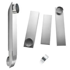 2554 Inch Adjustable Periscope Dryer Vent Kit, 4 Inch Stainless Steel Flat Dryer Vent Duct, Space-Saving Telescoping Vent Adapter for Tight Spaces, Compatible with Whirlpool & Standard Dryers 2554 Inch Adjustable Periscope Dryer Vent Kit, 4 Inch Stainless Steel Flat Dryer Vent Duct, Space-Saving Telescoping Vent Adapter for Tight Spaces, Compatible with Whirlpool & Standard Dryers