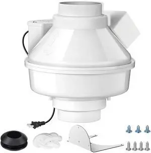 4 Inch Dryer Booster Fan with Pressure Switch for Auto-Activation 167 CFM | Vent Booster Fan with Plug, Compatible Replacement for DBF 110, Helps Shorten Drying Time & Reduce Lint Buildup 4 Inch Dryer Booster Fan with Pressure Switch for Auto-Activation 167 CFM | Vent Booster Fan with Plug, Compatible Replacement for DBF 110, Helps Shorten Drying Time & Reduce Lint Buildup