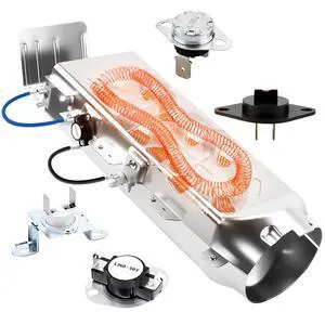 Dryer Heating Element for Samsung DV42H5200EF/A3 DVE45R6100C/A3 DVE45T3400P/A3 DVE45R6100P/A3 DVE50M7450P/A3 DVE45R6100W/A3 DVE45N5300W/A3 DVE45T6000W/A3 | Replace Part # DC97-14486A, DC47-00019A Dryer Heating Element for Samsung DV42H5200EF/A3 DVE45R6100C/A3 DVE45T3400P/A3 DVE45R6100P/A3 DVE50M7450P/A3 DVE45R6100W/A3 DVE45N5300W/A3 DVE45T6000W/A3 | Replace Part # DC97-14486A, DC47-00019A