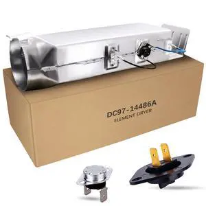 DVE50M7450P/A3 DVE45N5300W/A3 Dryer Heating Element Kit Fit for Sam-sung | DVE45R6100P/A3 DVE45R6100W/A3 DV422EWHDWR/AA, DV419AEU/XAA DV419AEW/XAA DV448AEP/XAA, DV42H5200EP/A3 DVE50M7450W/A3 DV448AEW DVE50M7450P/A3 DVE45N5300W/A3 Dryer Heating Element Kit Fit for Sam-sung | DVE45R6100P/A3 DVE45R6100W/A3 DV422EWHDWR/AA, DV419AEU/XAA DV419AEW/XAA DV448AEP/XAA, DV42H5200EP/A3 DVE50M7450W/A3 DV448AEW