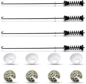 Upgraded W10780046 AP5971397 W10110313 Washer Suspension Rod Kit,fit for whirlpool kenmore maytag Commercial Laundry Heavy Washing Machine,Replace 4282747 PS11703289 EAP11703289,4 Washer Upgraded W10780046 AP5971397 W10110313 Washer Suspension Rod Kit,fit for whirlpool kenmore maytag Commercial Laundry Heavy Washing Machine,Replace 4282747 PS11703289 EAP11703289,4 Washer