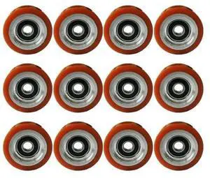 12 pk 70298701 70568201 Steel Dryer Support Roller Fits for Alliance IPSO Huebsch 70298701P 12 pk 70298701 70568201 Steel Dryer Support Roller Fits for Alliance IPSO Huebsch 70298701P