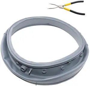 WF45M5500AW/A5 WF45K6200AZ/A2 WF45K6200AW/A2 DC97-19755A Door Boot Seal | WF45M5500AP/A5 WF45M5500AZ/A5 WF50K7500AV/A2 WF45K6200A2 WF45K6200AW DC97-16140P; with spring clamp tool WF45M5500AW/A5 WF45K6200AZ/A2 WF45K6200AW/A2 DC97-19755A Door Boot Seal | WF45M5500AP/A5 WF45M5500AZ/A5 WF50K7500AV/A2 WF45K6200A2 WF45K6200AW DC97-16140P; with spring clamp tool