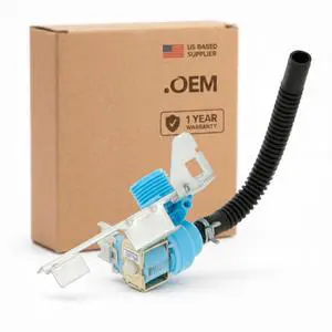 US-Based Supplier - W11434044 Inlet Valve Part - Compatible With Whirlpool Jenn-Air Kenmore KitchenAid Dishwasher - Replaces 4959228 AP6987233 PS16217908 EAP16217908 US-Based Supplier - W11434044 Inlet Valve Part - Compatible With Whirlpool Jenn-Air Kenmore KitchenAid Dishwasher - Replaces 4959228 AP6987233 PS16217908 EAP16217908