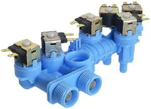 W10853723 Washing Machine Water Inlet Valve Assembly for Whirlpool replaces W10326913 W10326915 W10342320 W10853723VP WPW10326913 WPW10326915 by ENTERPARK W10853723 Washing Machine Water Inlet Valve Assembly for Whirlpool replaces W10326913 W10326915 W10342320 W10853723VP WPW10326913 WPW10326915 by ENTERPARK