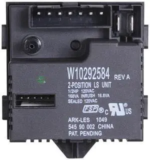 WPW10292584 Washer Sensor Switch Control Board WPW10292584- W10177795 Y WPW10292584 Washer Sensor Switch Control Board WPW10292584- W10177795 Y