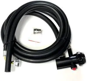 6FT GE Portable Dishwasher Fill & Drain Hose Assembly WD24X10066 w/Faucet Adapter 6FT GE Portable Dishwasher Fill & Drain Hose Assembly WD24X10066 w/Faucet Adapter