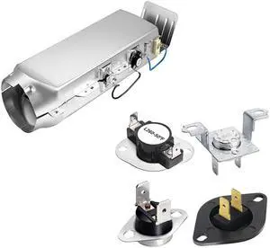 Upgraded DC97-14486A DC97-14486D Dryer Heating Element Assembly & DC47-00016A Dryer Thermal Fuse Kit Upgraded DC97-14486A DC97-14486D Dryer Heating Element Assembly & DC47-00016A Dryer Thermal Fuse Kit