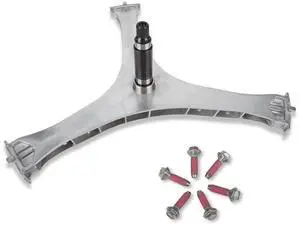 DC97-17004B Washer Flange Shaft Assembly with 6-Pack DC60-40137A Spider Hex Bolts - Compatible with Samsung Washing Machines - Replaces DC97-17004A/C/D/E, AP5800144, 4000061, PS8764285 DC97-17004B Washer Flange Shaft Assembly with 6-Pack DC60-40137A Spider Hex Bolts - Compatible with Samsung Washing Machines - Replaces DC97-17004A/C/D/E, AP5800144, 4000061, PS8764285