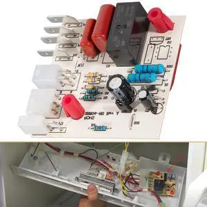 Refrigerator Electronic Defrost Control Circuit Board Replacement Parts Kit Fit For Whirlpool W10135901, AP6015576, PS11748857, WPW10135901, 2304143 Refrigerator Electronic Defrost Control Circuit Board Replacement Parts Kit Fit For Whirlpool W10135901, AP6015576, PS11748857, WPW10135901, 2304143