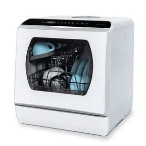 Countertop Portable Dishwasher, Built-in 5-Liter Water Tank | 5 Washing Programs, Transparent Glass Door, No Hookup Needed for RV, Apartments & Small Kitchens Countertop Portable Dishwasher, Built-in 5-Liter Water Tank | 5 Washing Programs, Transparent Glass Door, No Hookup Needed for RV, Apartments & Small Kitchens