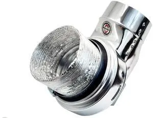 MV-90 Magnetic Dryer Vent Coupling (Silver) MV-90 Magnetic Dryer Vent Coupling (Silver)