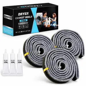 Dryer Drum Felt Gasket Seal Repair Replacement Kit DC97-07618A Fit for Samsung DV42H5200EP/A3 DV50K8600EV/A3 DV52J8700GP/A2 DV50K7500EV/A3 DV45K7600EW/A3 DV48J7700EW/A2 DV45H6300EG/A3 & More Dryer Drum Felt Gasket Seal Repair Replacement Kit DC97-07618A Fit for Samsung DV42H5200EP/A3 DV50K8600EV/A3 DV52J8700GP/A2 DV50K7500EV/A3 DV45K7600EW/A3 DV48J7700EW/A2 DV45H6300EG/A3 & More