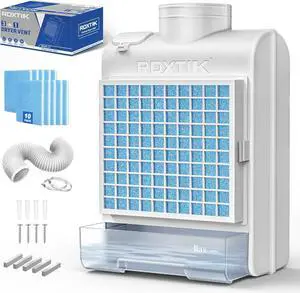 3-in-1 Indoor Dryer Vent Kit, 2026 Upgraded, 10 Pcs Polyester Filters for 4 Layer Purification System, Stainless Steel Screen Filter and Water Drawer For Electric Dryer 3-in-1 Indoor Dryer Vent Kit, 2026 Upgraded, 10 Pcs Polyester Filters for 4 Layer Purification System, Stainless Steel Screen Filter and Water Drawer For Electric Dryer