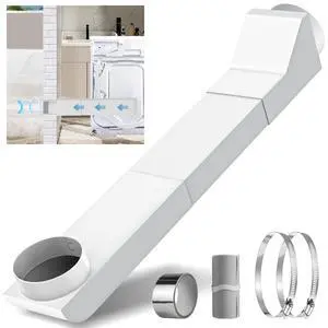 4" UD48S Telescoping Dryer Vent Kit, Stainless Steel Periscope Dryer Vent, 17.7-29.5" Adjustable Dryer Vent Kit for Tight Spaces, Dryer Vent Duct Fit for Whirlpool and all 4in Dryer Vent Outlet 4" UD48S Telescoping Dryer Vent Kit, Stainless Steel Periscope Dryer Vent, 17.7-29.5" Adjustable Dryer Vent Kit for Tight Spaces, Dryer Vent Duct Fit for Whirlpool and all 4in Dryer Vent Outlet