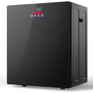 1.5 Cu.ft Portable Dryer with 4 Drying Programs, 5.5lbs Clothes Capacity, Mirror Finish & LCD Panel, 850W Portable Clothes Dryer for Apartment, Dorm & RV, Black 1.5 Cu.ft Portable Dryer with 4 Drying Programs, 5.5lbs Clothes Capacity, Mirror Finish & LCD Panel, 850W Portable Clothes Dryer for Apartment, Dorm & RV, Black