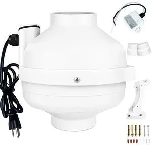 4 Inch 240CFM Dryer Booster Fan - Auto On/Off with Adjustable Presssure Sensor Effectively Boosting Drying Efficiency and Reducing Lint Buildup, Easy Install & Energy Efficiency 4 Inch 240CFM Dryer Booster Fan - Auto On/Off with Adjustable Presssure Sensor Effectively Boosting Drying Efficiency and Reducing Lint Buildup, Easy Install & Energy Efficiency