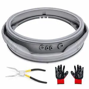 MDS47123619 WM3270CW WM3500CW/00 WM3700HVA/00 Washer Door Gasket Compatibile with LG Front-Load Washing Machines, WM3270CW/00 Door Boot Seal with 383EER4001A Washer Spring Expansion Removal Tool MDS47123619 WM3270CW WM3500CW/00 WM3700HVA/00 Washer Door Gasket Compatibile with LG Front-Load Washing Machines, WM3270CW/00 Door Boot Seal with 383EER4001A Washer Spring Expansion Removal Tool