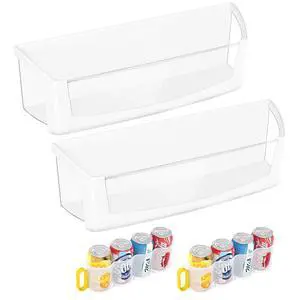 (2 PACK) UPGRADED WPW10212139 Refrigerator Door Bin Shelf Compatible with Whirlpool Refrigerator Shelf Parts W10212139 Cantilever Bin,For Whirlpool Fridge Shelves Replacement GI6SDRXXY WRF555SDH (2 PACK) UPGRADED WPW10212139 Refrigerator Door Bin Shelf Compatible with Whirlpool Refrigerator Shelf Parts W10212139 Cantilever Bin,For Whirlpool Fridge Shelves Replacement GI6SDRXXY WRF555SDH