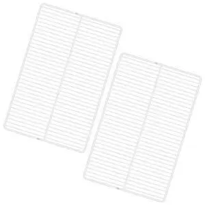 240360908 Refrigerator Wire Shelf for Frigidaire, Kenmore Replaces AP5805565240360905, 240360901, 3189137, PS9492365 (2 Pack) 240360908 Refrigerator Wire Shelf for Frigidaire, Kenmore Replaces AP5805565240360905, 240360901, 3189137, PS9492365 (2 Pack)