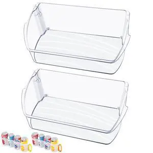2PACK-UPGRADED 242079701 Refrigerator Door Bin, Compatible with Frigidaire Kenmore Refrigerator Door Shelf Bin Parts 242011501 242011504 AP5270343 FFHB2750TS FGHB2868TF LGHD2369TF Door Shelf 2PACK-UPGRADED 242079701 Refrigerator Door Bin, Compatible with Frigidaire Kenmore Refrigerator Door Shelf Bin Parts 242011501 242011504 AP5270343 FFHB2750TS FGHB2868TF LGHD2369TF Door Shelf