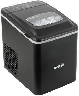 Ice Maker Mighty Ice Countertop Design Makes 26 Pounds of Bullet-Shaped Ice Cubes in 24 Hours, Digital Touch Controls and Self Cleaning Function, Includes Scoop, Black Ice Maker Mighty Ice Countertop Design Makes 26 Pounds of Bullet-Shaped Ice Cubes in 24 Hours, Digital Touch Controls and Self Cleaning Function, Includes Scoop, Black