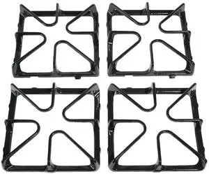 Premium WB31K10034 GE Gas Stove Burner Grates Replacement Cast Iron 4Pack | General Electric gas stove top parts, GE gas range covers for stove top,Smooth surface burner rack,stove metal accessories Premium WB31K10034 GE Gas Stove Burner Grates Replacement Cast Iron 4Pack | General Electric gas stove top parts, GE gas range covers for stove top,Smooth surface burner rack,stove metal accessories