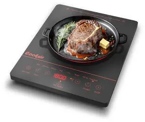 Single Burner Electric Cooktop 1800W 110V Plug in, Orange | Countertop 1 Burner Infrared Electric Hot Plate with Safety Lock, Timer, Overheat Protection, Touch Control, 120V Plug in Single Burner Electric Cooktop 1800W 110V Plug in, Orange | Countertop 1 Burner Infrared Electric Hot Plate with Safety Lock, Timer, Overheat Protection, Touch Control, 120V Plug in