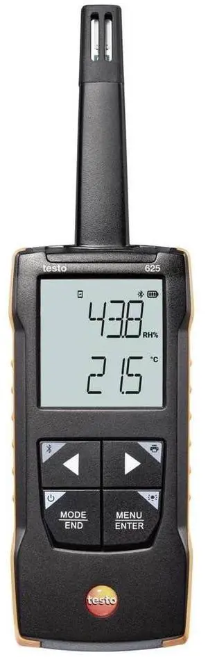 625 Hygrometer Digital Humidity Meter for Air Temperature and Humidity Wet Bulb Thermometer with Calculation of Dew Point - Hygrometer Indoor Humidity with App Compatibility 625 Hygrometer Digital Humidity Meter for Air Temperature and Humidity Wet Bulb Thermometer with Calculation of Dew Point - Hygrometer Indoor Humidity with App Compatibility