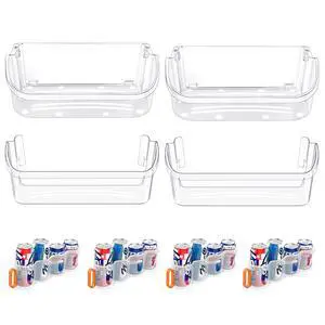240356402 Refrigerator Door Bin and 240323002 Door Shelf Compatible with Frigidaire Refrigerator Door Shelf Replacement Parts FGHS2631PF4A FGHS2655PF5A FGUS2642LF2 FGHS2631PF2 Fridge Door Shelf(4 PCS) 240356402 Refrigerator Door Bin and 240323002 Door Shelf Compatible with Frigidaire Refrigerator Door Shelf Replacement Parts FGHS2631PF4A FGHS2655PF5A FGUS2642LF2 FGHS2631PF2 Fridge Door Shelf(4 PCS)