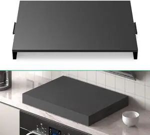 Stove Top Cover, Heavy Duty Metal Gas Stove Cover Board with Handles, 30"L x 22"W x 3"H Noodle Board for Cooktop, Gas/Electric Stove, Expanding Kitchen Space & Easy to Clean Stove Top Cover, Heavy Duty Metal Gas Stove Cover Board with Handles, 30"L x 22"W x 3"H Noodle Board for Cooktop, Gas/Electric Stove, Expanding Kitchen Space & Easy to Clean