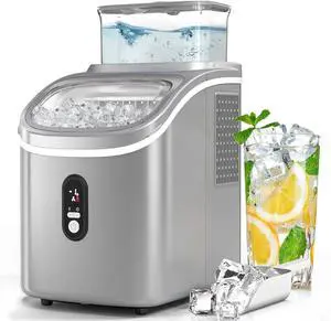 Countertop Ice Cube Maker Machine with External Water Tank,16Pcs/5Mins,34Lbs/Day,2 Ways to Add Water,Portable Compact Small Ice Maker with Self-Cleaning,Perfect for Home/Kitchen/Camping/RV Countertop Ice Cube Maker Machine with External Water Tank,16Pcs/5Mins,34Lbs/Day,2 Ways to Add Water,Portable Compact Small Ice Maker with Self-Cleaning,Perfect for Home/Kitchen/Camping/RV