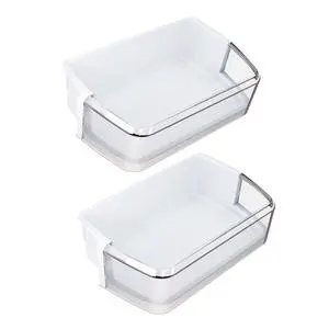 UPGRADED DA97-06419C Refrigerator Door Shelf Basket Bin(Right Side) Replaces DA63-04316, DA63-04314, PS4174247AP4567198, Compatible with sam sung Refrigerator Right Side door2PACK UPGRADED DA97-06419C Refrigerator Door Shelf Basket Bin(Right Side) Replaces DA63-04316, DA63-04314, PS4174247AP4567198, Compatible with sam sung Refrigerator Right Side door2PACK
