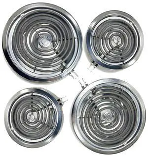 WB30M1 WB30M2 GE Electric Stove Burners Replacement Element with Stove Burner Covers Drip Pans for Electric Stoves Compatible with GE Hotpoint Electric Range Stove Top WB30M1 WB30M2 GE Electric Stove Burners Replacement Element with Stove Burner Covers Drip Pans for Electric Stoves Compatible with GE Hotpoint Electric Range Stove Top
