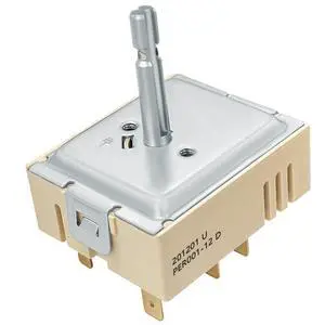 DG44-01006B PER001-12 D Dual Burner Infinite Switch Fits for Samsung Element Stove Range Surface Control Replacement Parts NE59J7750WS NE58K9850WS NE59M4310SS EAP11771631 PS11771631 NE58F9710WS DG44-01006B PER001-12 D Dual Burner Infinite Switch Fits for Samsung Element Stove Range Surface Control Replacement Parts NE59J7750WS NE58K9850WS NE59M4310SS EAP11771631 PS11771631 NE58F9710WS