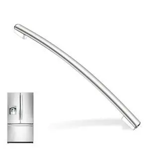 WR12X34310 Refrigerator Door Handle Compatible with GE Refrigerators,Replace for 4960021 AP6994366 PS1620203 EAP1620203 PS16220203,Stainless Steel Freezer Door Handle WR12X34310 Refrigerator Door Handle Compatible with GE Refrigerators,Replace for 4960021 AP6994366 PS1620203 EAP1620203 PS16220203,Stainless Steel Freezer Door Handle