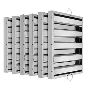54385 Stainless Steel Hood Filter 20" W x 20" H, Set of 6 54385 Stainless Steel Hood Filter 20" W x 20" H, Set of 6