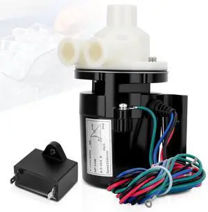 PA0613 Ice Machine Water Pump Motor Assembly with Capacitor | Compatible with Hoshizaki KM 280 320 450 500 600 630 650 800 900 Series, Replaces S-0613, APTA92P10WD1, 120V 60Hz 0.45A 54W PA0613 Ice Machine Water Pump Motor Assembly with Capacitor | Compatible with Hoshizaki KM 280 320 450 500 600 630 650 800 900 Series, Replaces S-0613, APTA92P10WD1, 120V 60Hz 0.45A 54W