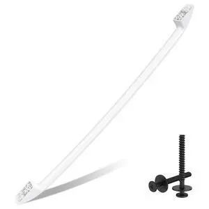 WB15X10048 Stove Door Handle Replacement for GE Oven Handle Replacement | General Electric Oven Door Handle WB15X10048 Ge Hotpoint Range Parts White Replacement Handle Oven Parts With Screws WB15X10048 Stove Door Handle Replacement for GE Oven Handle Replacement | General Electric Oven Door Handle WB15X10048 Ge Hotpoint Range Parts White Replacement Handle Oven Parts With Screws