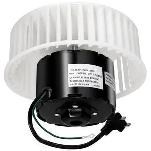 JA2C028G Fan Motor & 5901A000 Blower Wheel for Broan Nutone Bathroom Exhaust Fan Replacement Parts, S23405SER, 23405SER, JA2C028-1, 23405, QT9093WH, QT80, QT100L, QT110 3.3" Diameter Motor JA2C028G Fan Motor & 5901A000 Blower Wheel for Broan Nutone Bathroom Exhaust Fan Replacement Parts, S23405SER, 23405SER, JA2C028-1, 23405, QT9093WH, QT80, QT100L, QT110 3.3" Diameter Motor