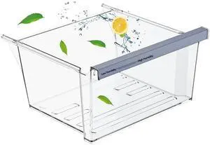 W11162443 W11046494SxS Replacement for refrigerator freshness drawer Compatible with Whirlpool, Maytag Refrigerator. W11162443 Crisper Replace for whirlpool, refrigerator drawer W11162443 W11046494SxS Replacement for refrigerator freshness drawer Compatible with Whirlpool, Maytag Refrigerator. W11162443 Crisper Replace for whirlpool, refrigerator drawer