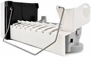2198597 Ice Maker Replacement for Refrigerator, Compatible with Whirlpool, Maytag, KitchenAid, Kenmore Replaces W10122502 W10190960 626663 AP3182733 4 Pin Connector (Not Universal) 2198597 Ice Maker Replacement for Refrigerator, Compatible with Whirlpool, Maytag, KitchenAid, Kenmore Replaces W10122502 W10190960 626663 AP3182733 4 Pin Connector (Not Universal)