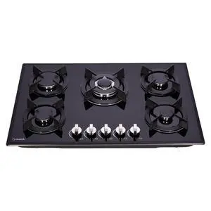Gas Cooktop 30 Inch, Built-in Tempered Glass Gas Stovetop 5 High Efficiency Burners Gas Stove Top Propane/Natural Gas Convertible Gas Hob (Black) Gas Cooktop 30 Inch, Built-in Tempered Glass Gas Stovetop 5 High Efficiency Burners Gas Stove Top Propane/Natural Gas Convertible Gas Hob (Black)