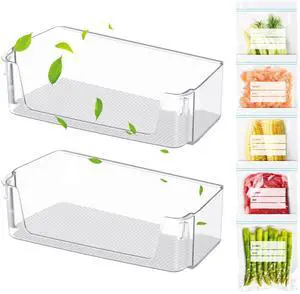 (2 PACK) UPGRADED DA97-20988A Refrigerator Door Bin Shelf Replacement for Samsung Refrigerator Right Door Shelves Parts RF27T5501SR, RF27T5501SG, RF28T5F01SR, RF28T5F01SG Fridge Shelf (2 PACK) UPGRADED DA97-20988A Refrigerator Door Bin Shelf Replacement for Samsung Refrigerator Right Door Shelves Parts RF27T5501SR, RF27T5501SG, RF28T5F01SR, RF28T5F01SG Fridge Shelf