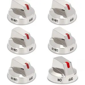 DG94-01712A Stove knob&DG94-01713A Light knob (6 Pack) | Gas Range Burner Control Dial Knob for Samsung Range Oven Stove NX58M9420SS NX58M9420SSAA DG94-01712A Stove knob&DG94-01713A Light knob (6 Pack) | Gas Range Burner Control Dial Knob for Samsung Range Oven Stove NX58M9420SS NX58M9420SSAA